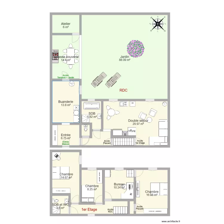 BERTOLLOTTI. Plan de 