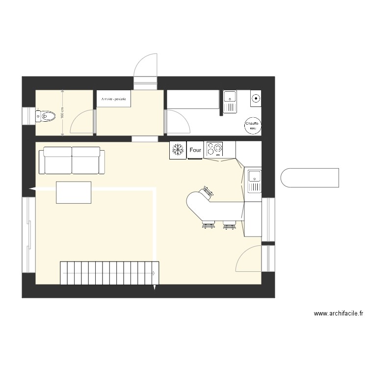 Grange 1. Plan de 0 pièce et 0 m2