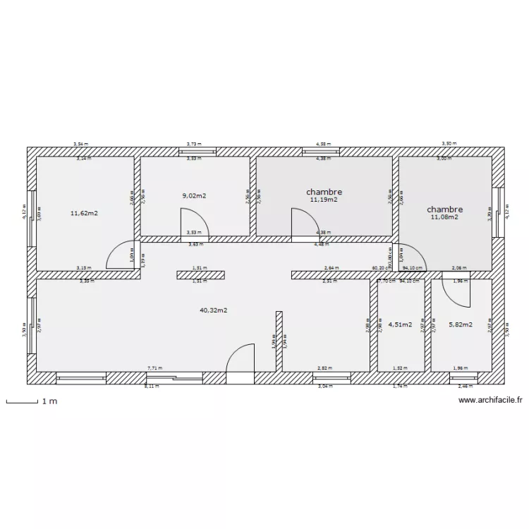 maison. Plan de maison. Plan de