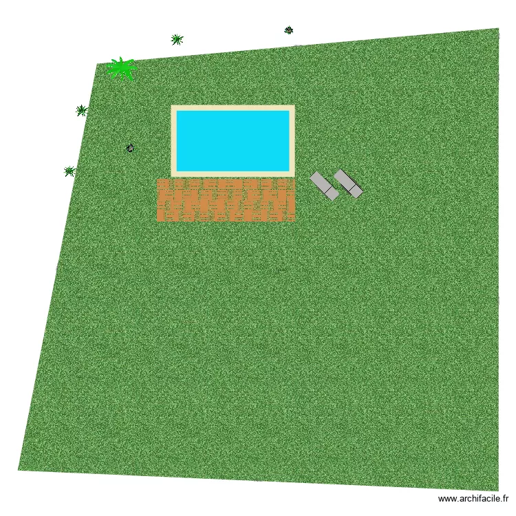 Plan piscine 2. Plan de 