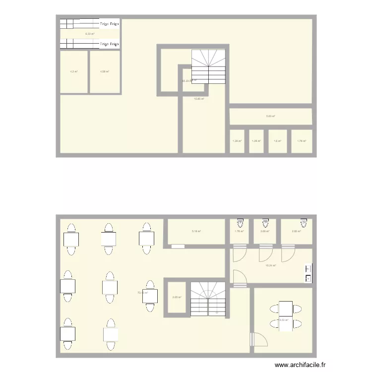 RESTO ET1. Plan de RESTO ET1. Plan de