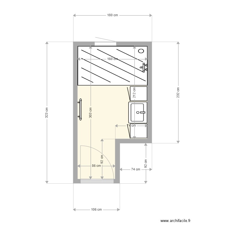 quinqaci futur. Plan de 0 pièce et 0 m2