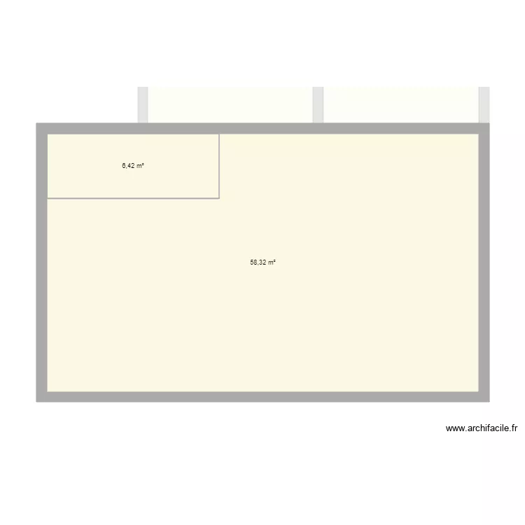 Maison famille Terrade. Plan de 