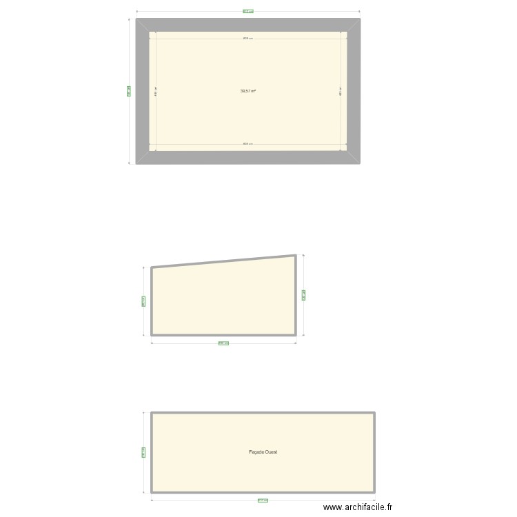dependance. Plan de 0 pièce et 0 m2