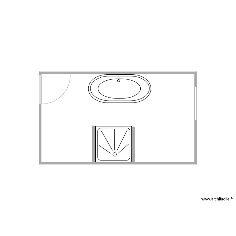 SDB enfant. Plan de 0 pièce et 0 m2