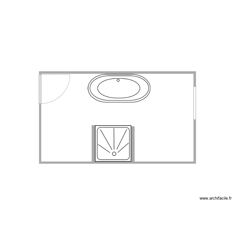 SDB enfant. Plan de SDB enfant. Plan de