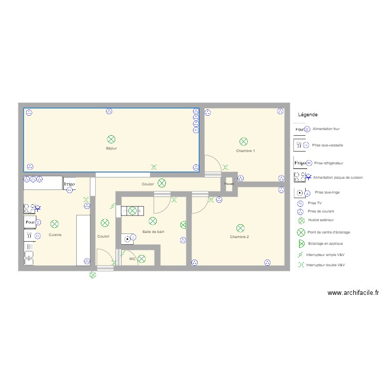 BEZOT RDC. Plan de 0 pièce et 0 m2