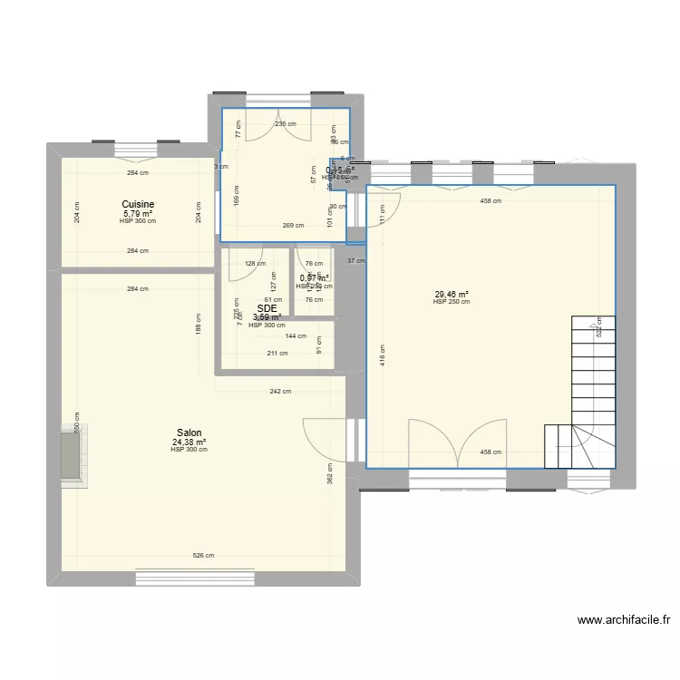 olivet Exitant 5. Plan de 