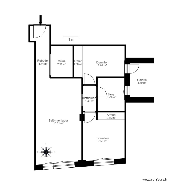 C PRAT DE LA CREU 85 2 4 ANDORRA. Plan de 0 pièce et 0 m2