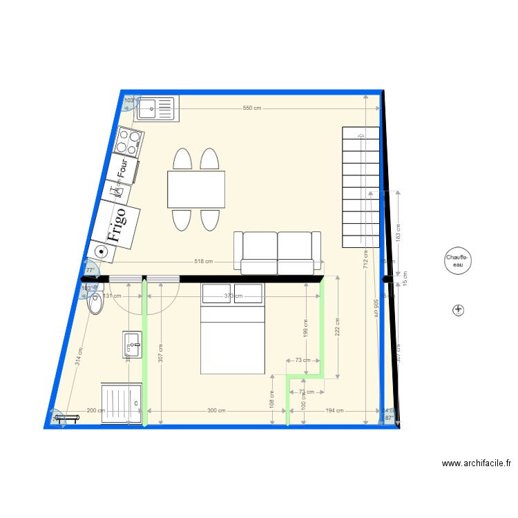 rommelaere bon. Plan de 0 pièce et 0 m2