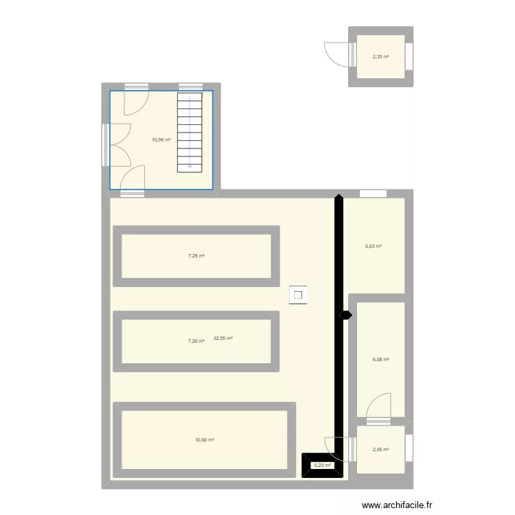 Camaret 2 Bas. Plan de 