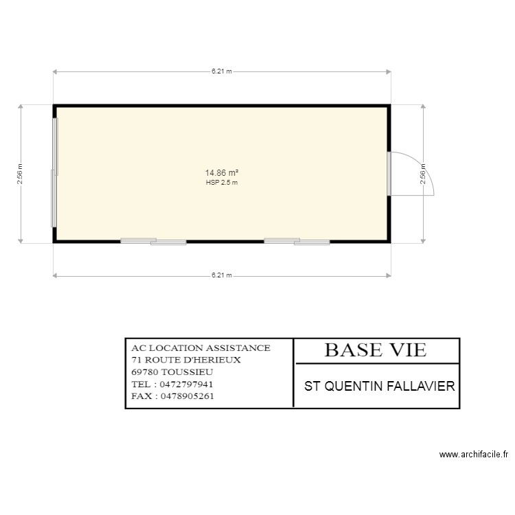 ST QUENTIN FALLAVIER. Plan de 0 pièce et 0 m2