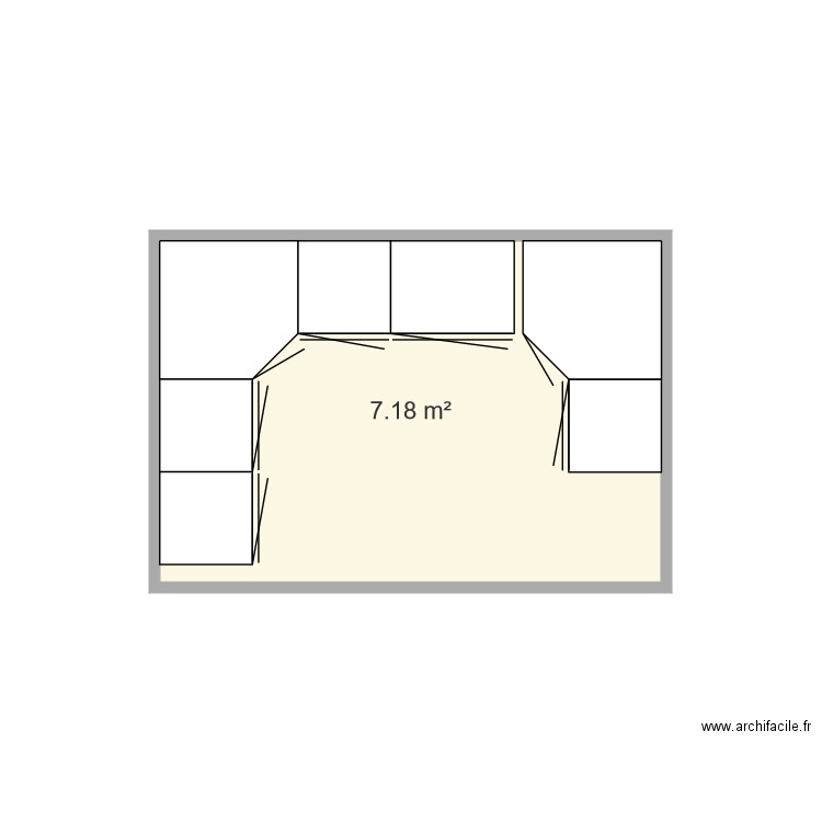 cuisine du 27. Plan de 0 pièce et 0 m2