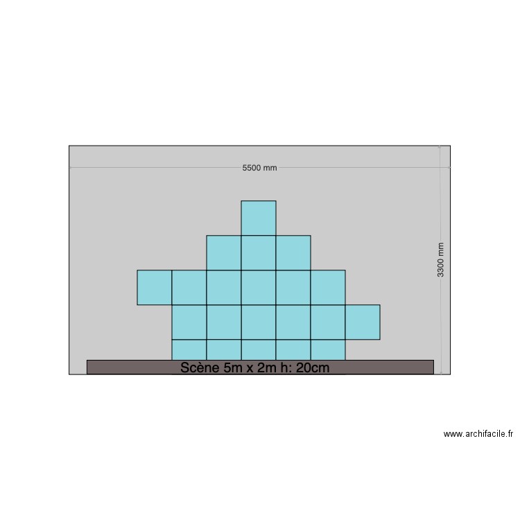 Sixlines LED V2. Plan de 0 pièce et 0 m2