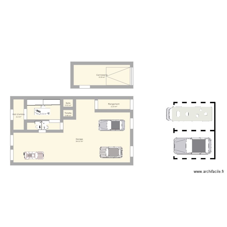 stage mécanique . Plan de 0 pièce et 0 m2