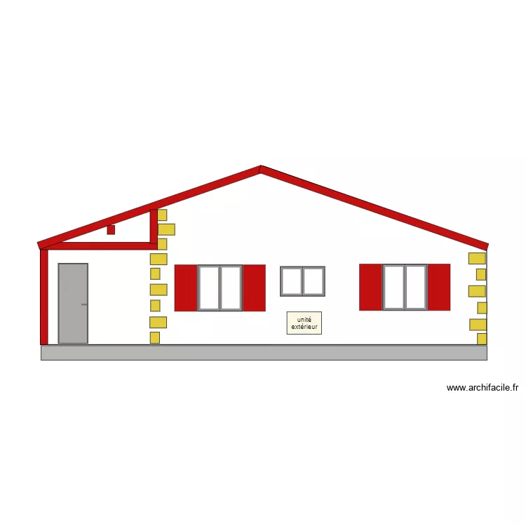 plan facade est. Plan de plan facade est. Plan de