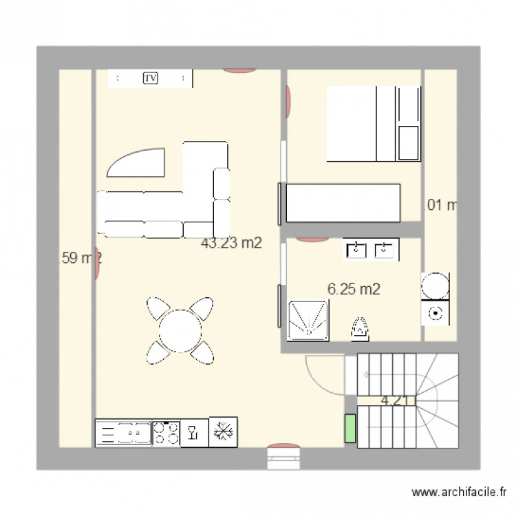 etage 3Final. Plan de 0 pièce et 0 m2