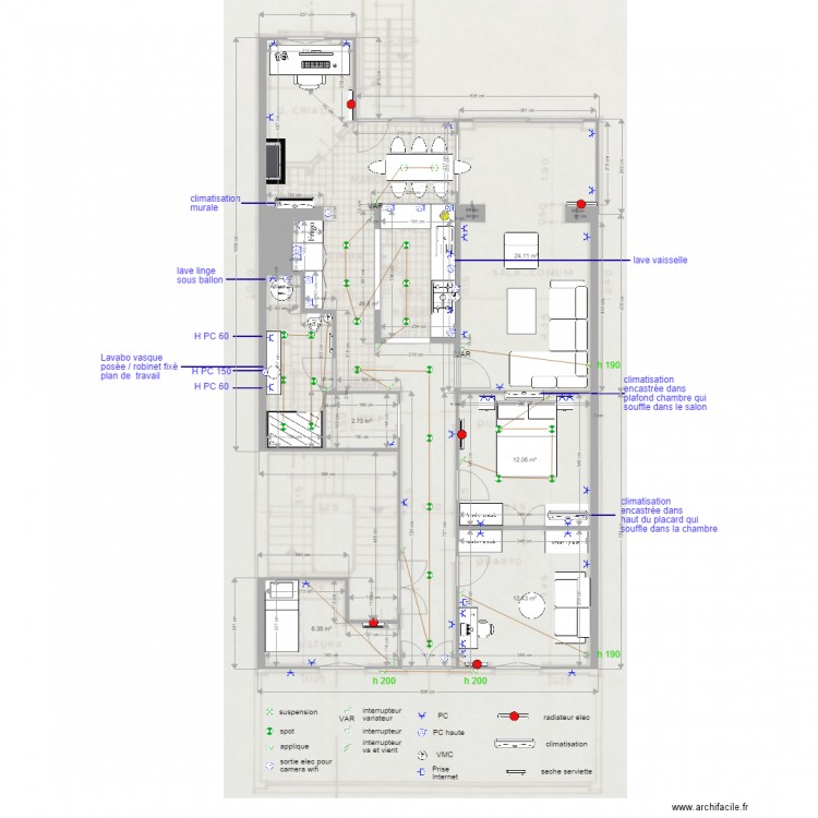 santana4 elec4. Plan de 0 pièce et 0 m2