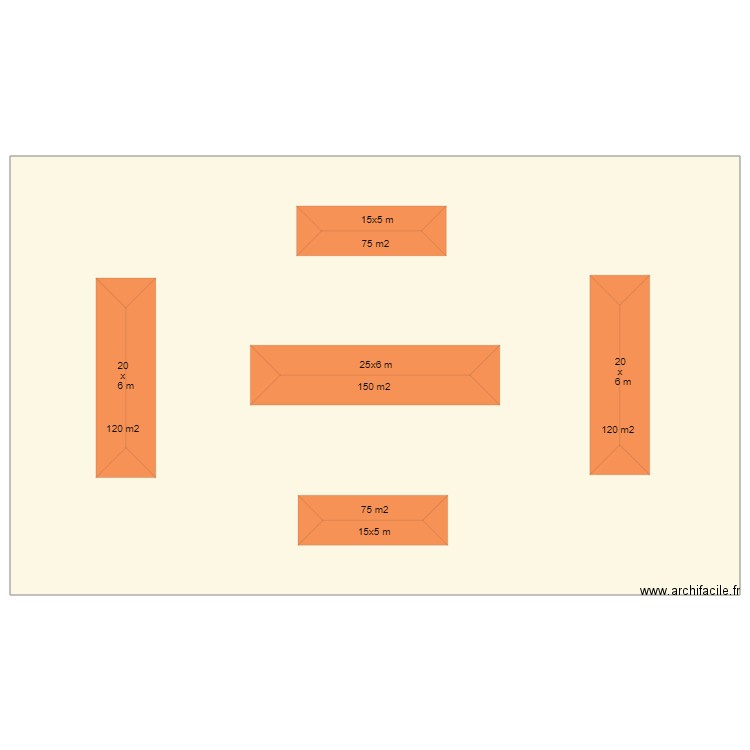 Village 02. Plan de 1 pièce et -1080 m2