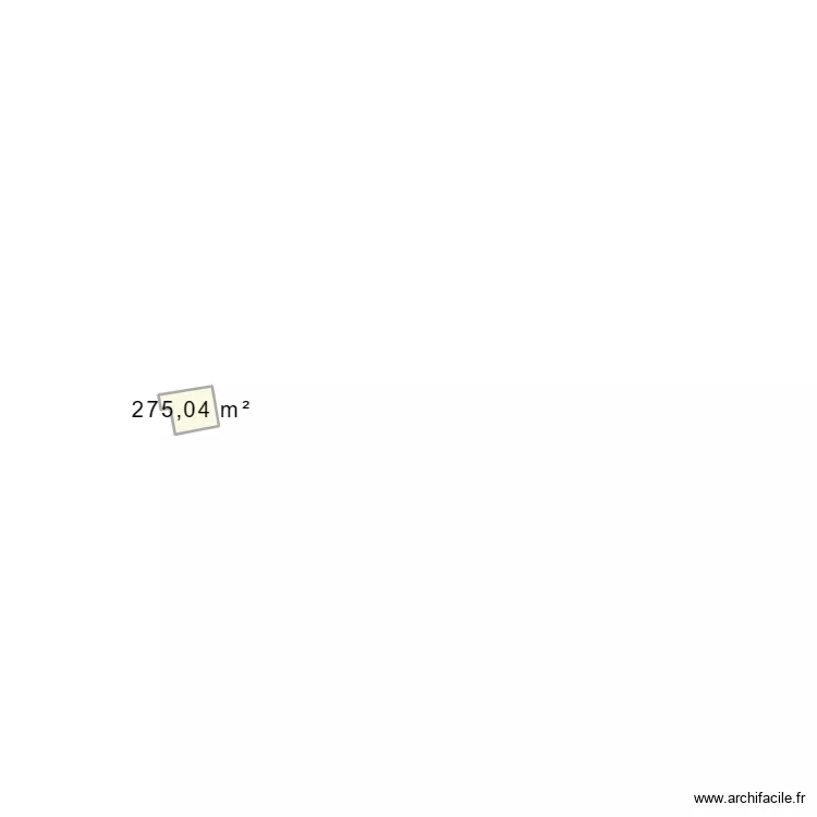 PARCELLES AUTOUR. Plan de 