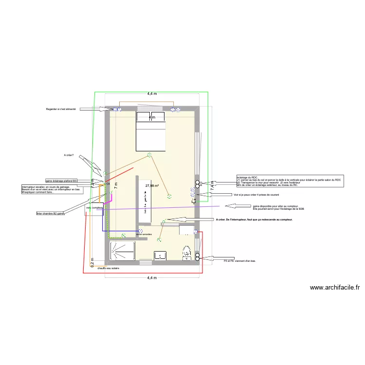 11 mars ETAGE. Plan de 11 mars ETAGE. Plan de