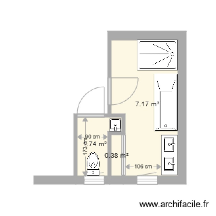 sallle de bains wc nuit gironde. Plan de 0 pièce et 0 m2 sallle de bains wc nuit gironde. Plan de 0 pièce et 0 m2