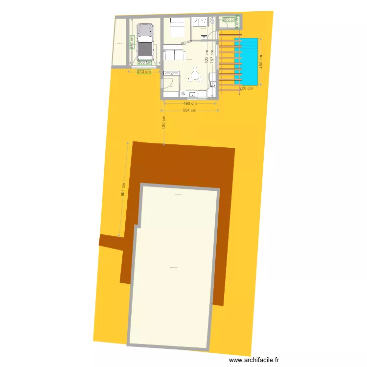 ghiringhelli maison. Plan de 