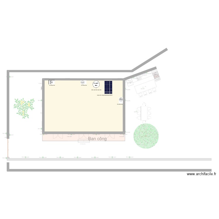 V Hy Elec1. Plan de 8 pièces et 138 m2