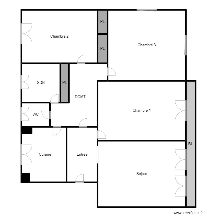 Plan VIBERT 1. Plan de 0 pièce et 0 m2
