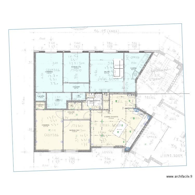 6 bisS HAVANA 233x119. Plan de 0 pièce et 0 m2