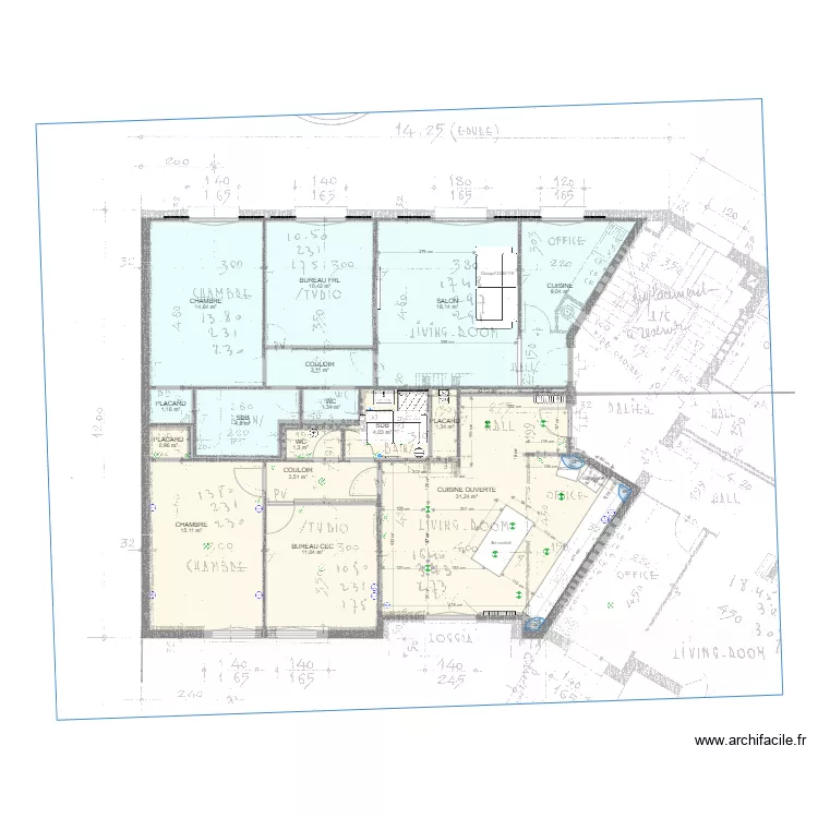 6 bisS HAVANA 233x119. Plan de 