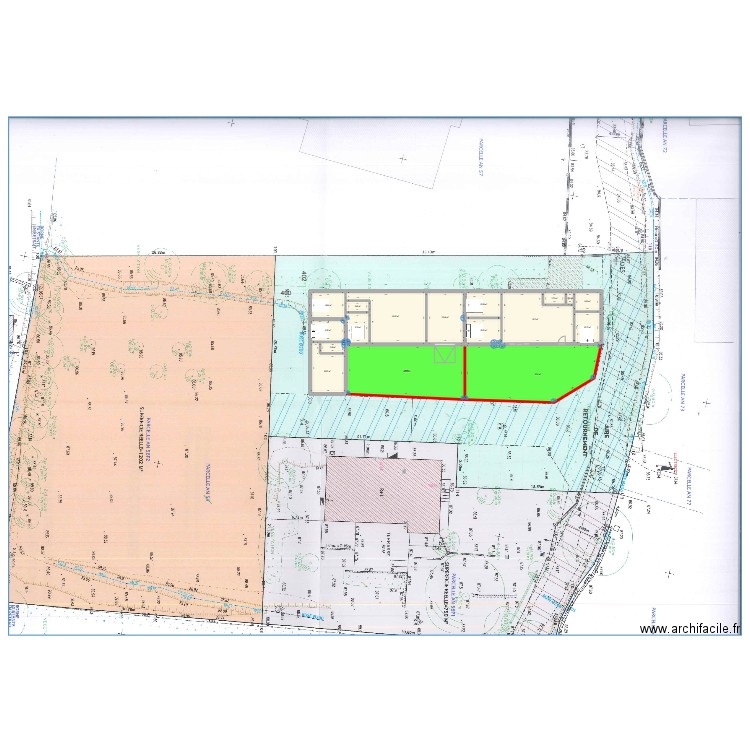 CLEMENT JULIE . Plan de 17 pièces et 385 m2