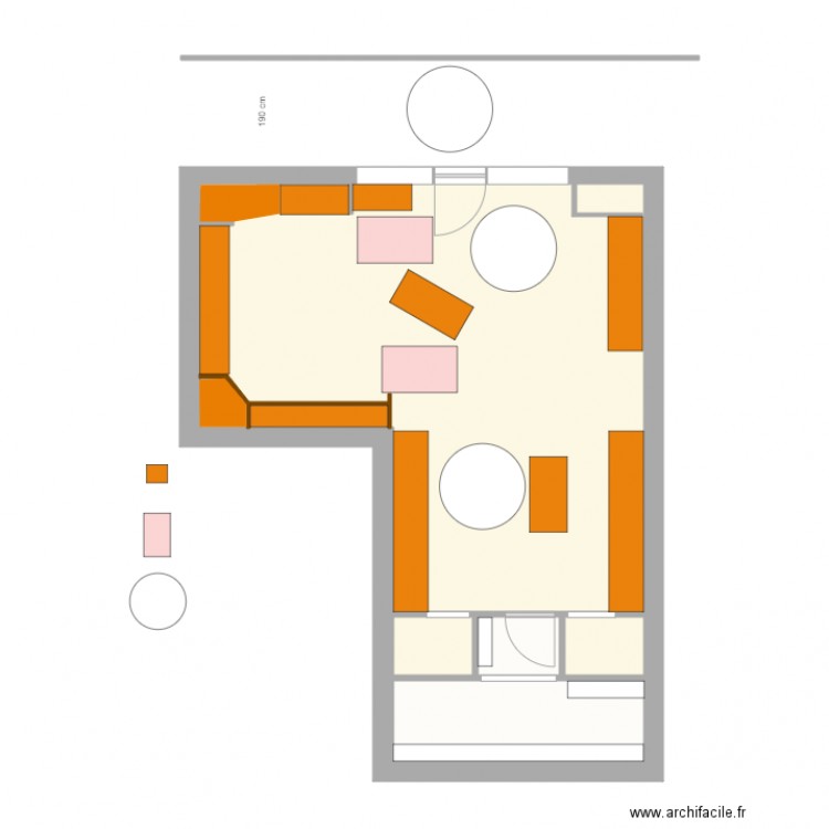 QUATTRO circulations. Plan de 0 pièce et 0 m2