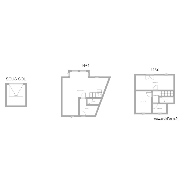 350600872. Plan de 9 pièces et 93 m2