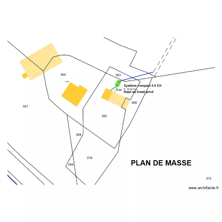 Urban-Jodot. Plan de 