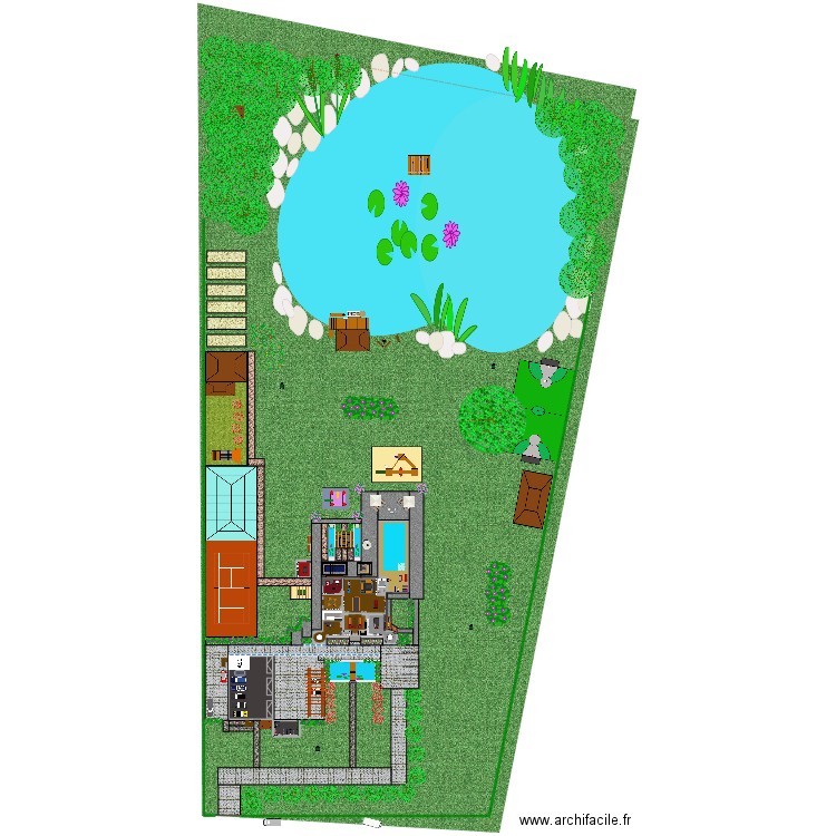 xgnxsn. Plan de 67 pièces et 2716 m2