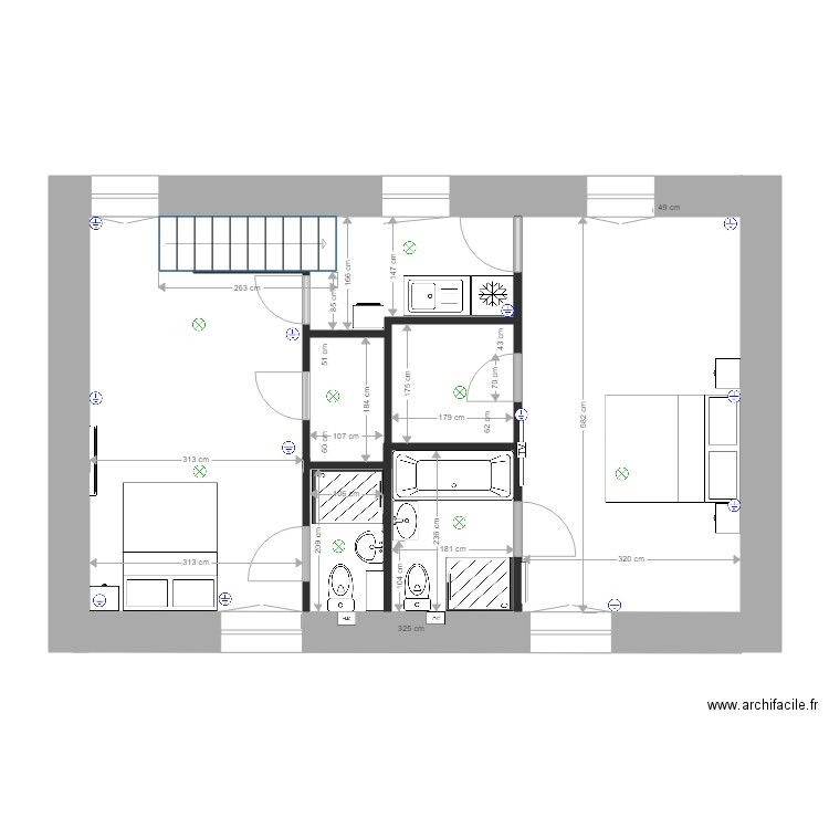 appartement Gournay 4. Plan de 0 pièce et 0 m2