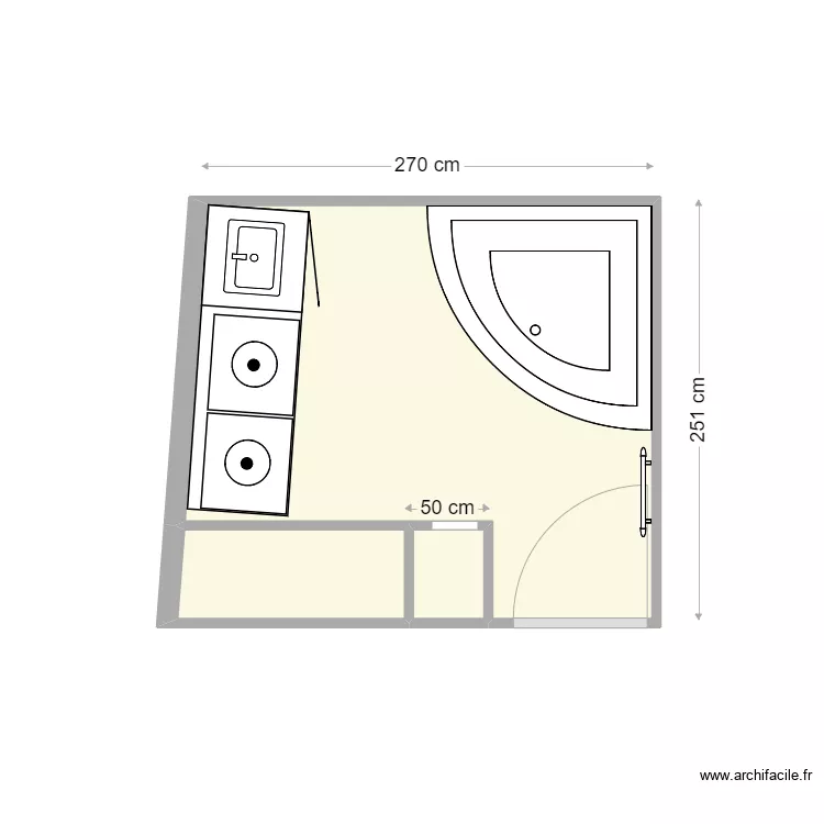 SDB DENIS V1. Plan de SDB DENIS V1. Plan de