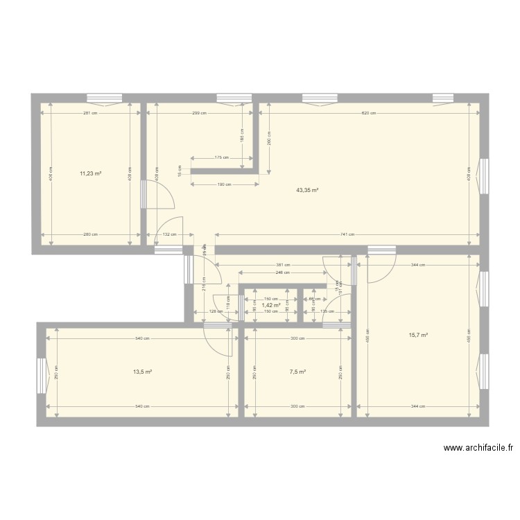 Prevote Avant Visible. Plan de 0 pièce et 0 m2
