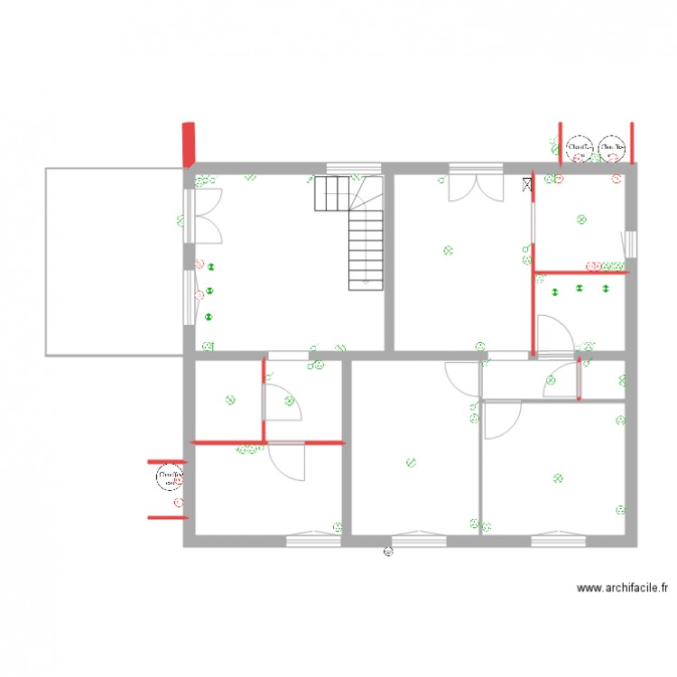 Maison perso actuelle avec EDF. Plan de 0 pièce et 0 m2