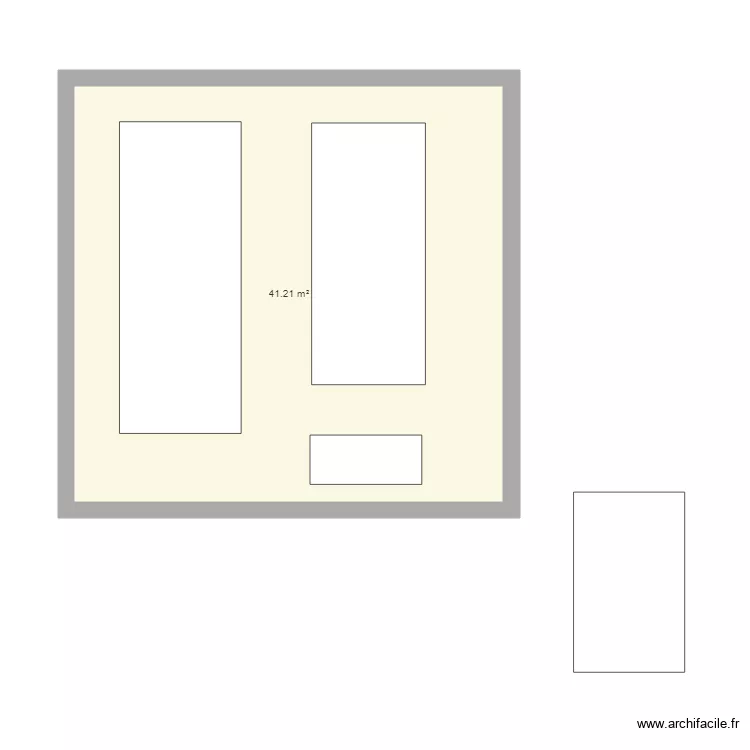 garage aureville. Plan de 