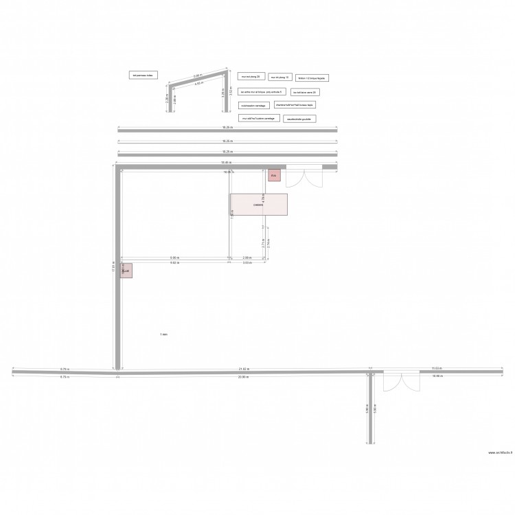 plan MAISON situation2 FUTUR. Plan de 0 pièce et 0 m2