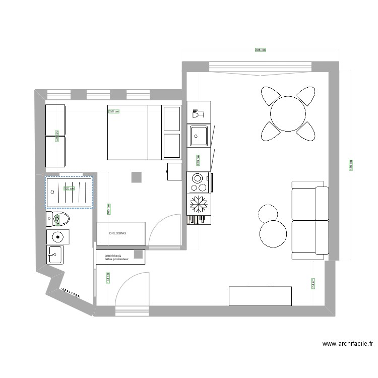 appt Alicia 3. Plan de 0 pièce et 0 m2