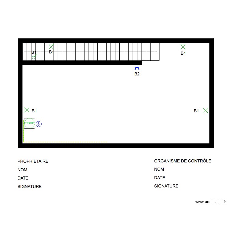 CAVE. Plan de 0 pièce et 0 m2