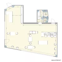 Plan Coupe Entr&eacute;e SOPHIE COIFFURE