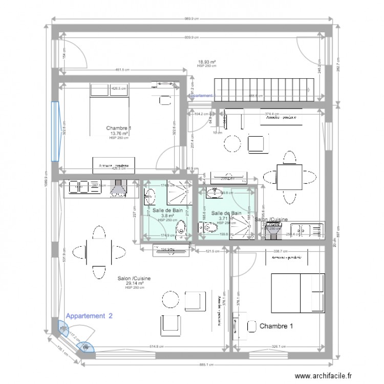 sci cimmest . Plan de 0 pièce et 0 m2