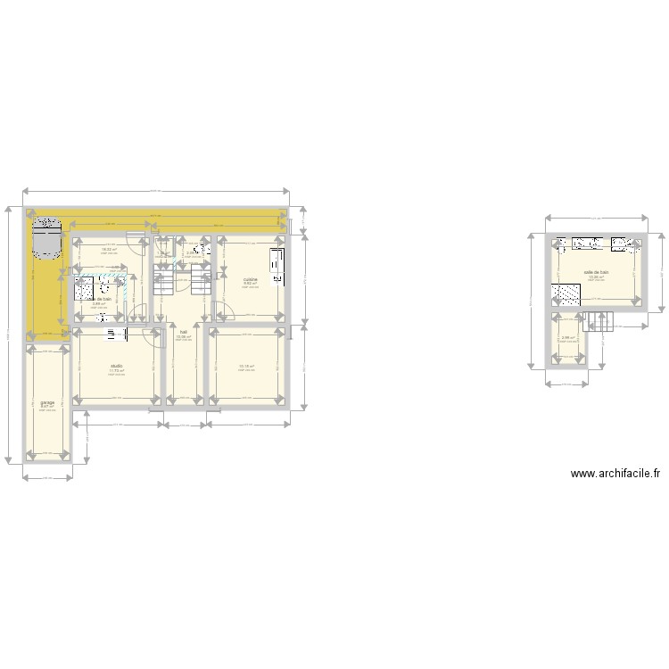 plan fontaine thiamo. Plan de 0 pièce et 0 m2