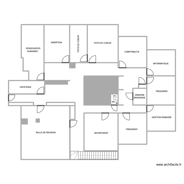 AD49 ETAGE. Plan de 