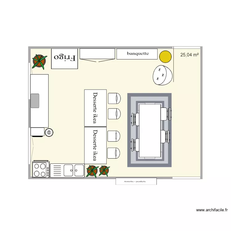 Cuisine après v2. Plan de Cuisine après v2. Plan de