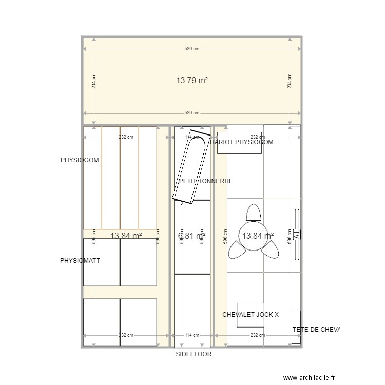 SHOWROOM. Plan de 0 pièce et 0 m2